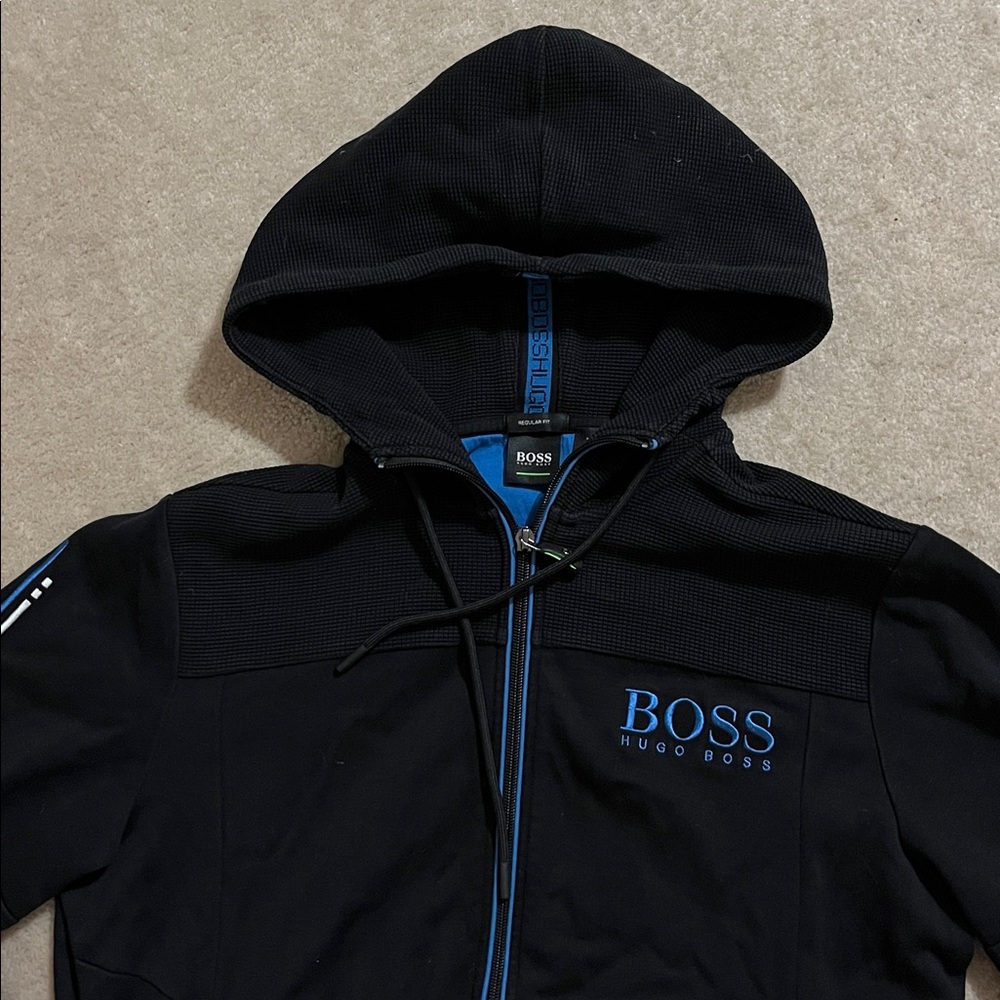BOSS men / teen zipper hoodie